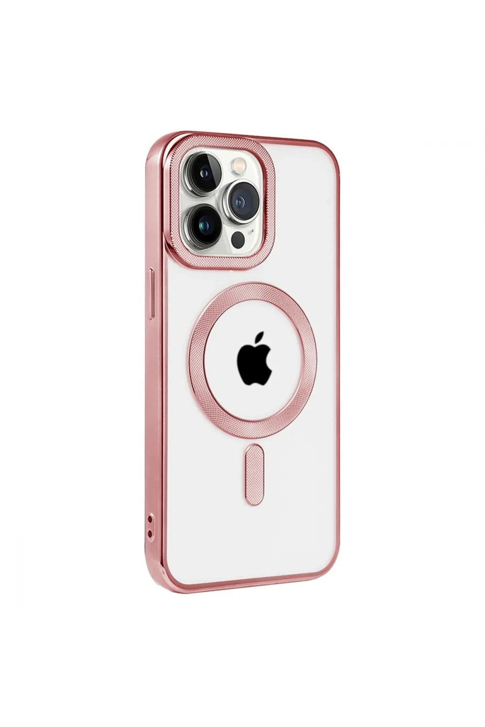 Apple İphone 14 Pro Kılıf Kronos Magsafe Kapak - Rose Gold