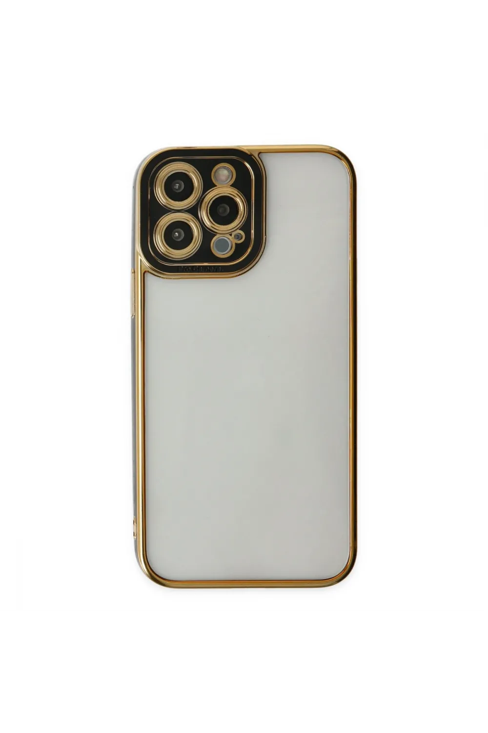 Apple İphone 14 Pro Kılıf Liva Lens Silikon - Siyah