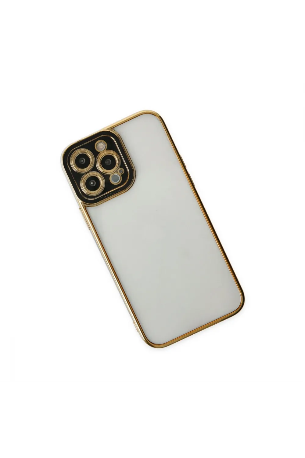 Apple İphone 14 Pro Kılıf Liva Lens Silikon - Siyah