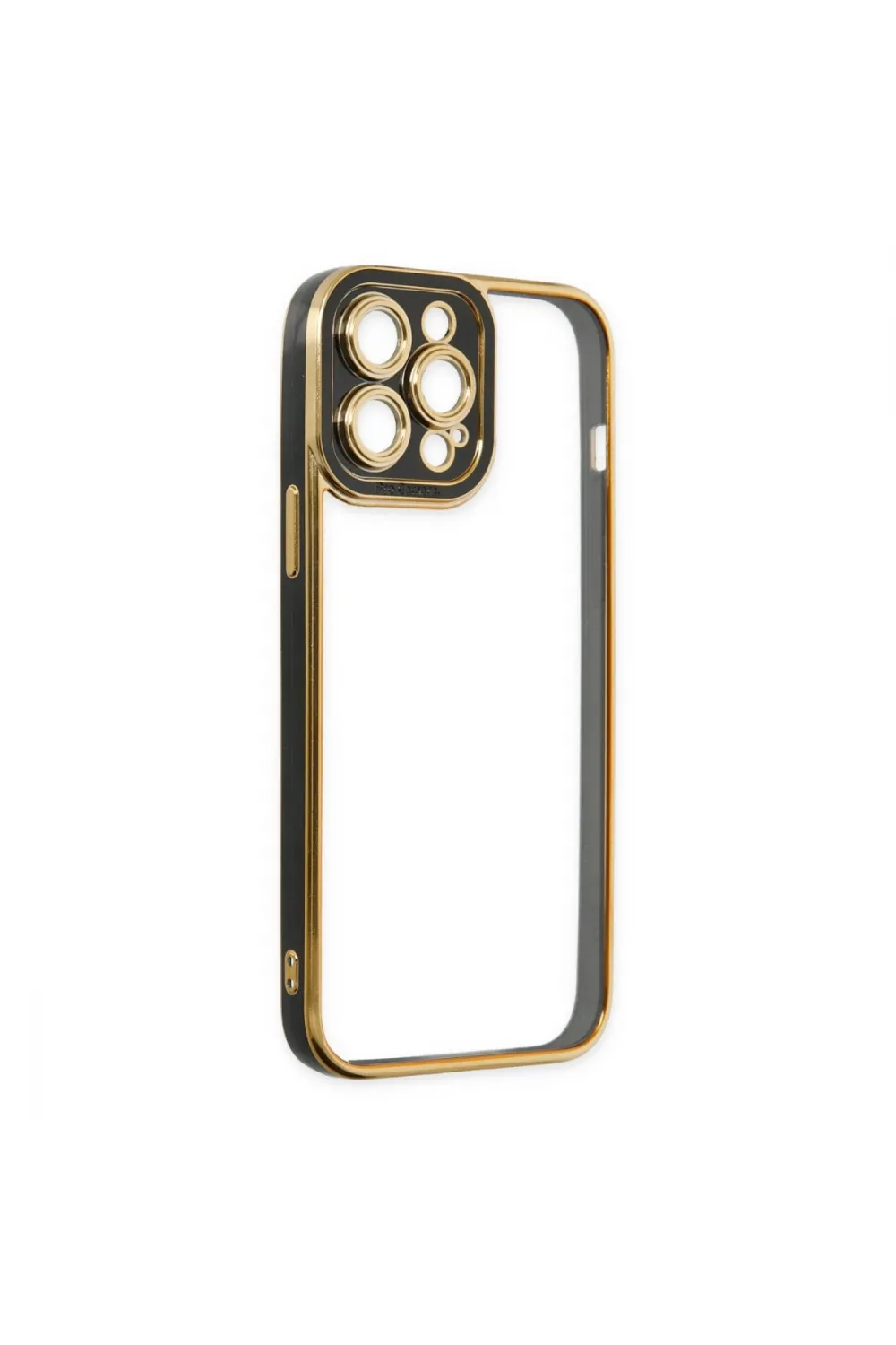 Apple İphone 14 Pro Kılıf Liva Lens Silikon - Siyah