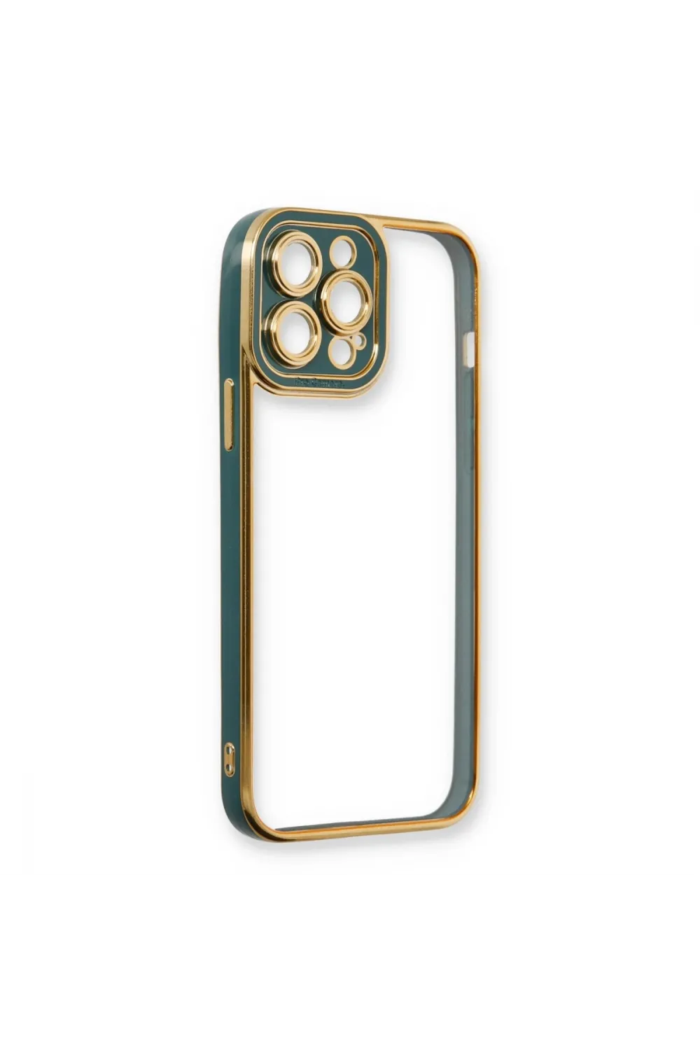 Apple İphone 14 Pro Kılıf Liva Lens Silikon - Yeşil