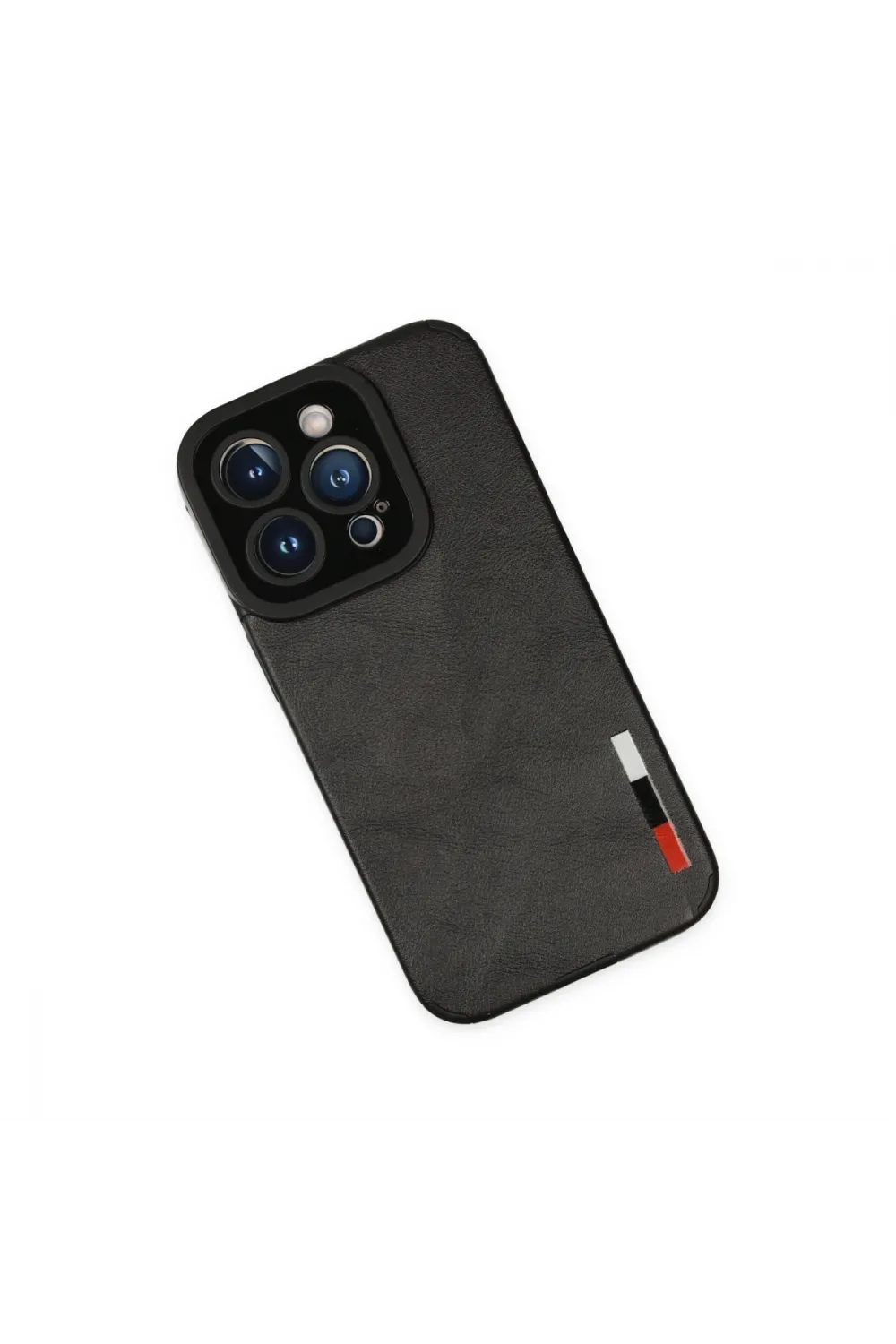 Apple İphone 14 Pro Kılıf Loop Deri Silikon - Siyah