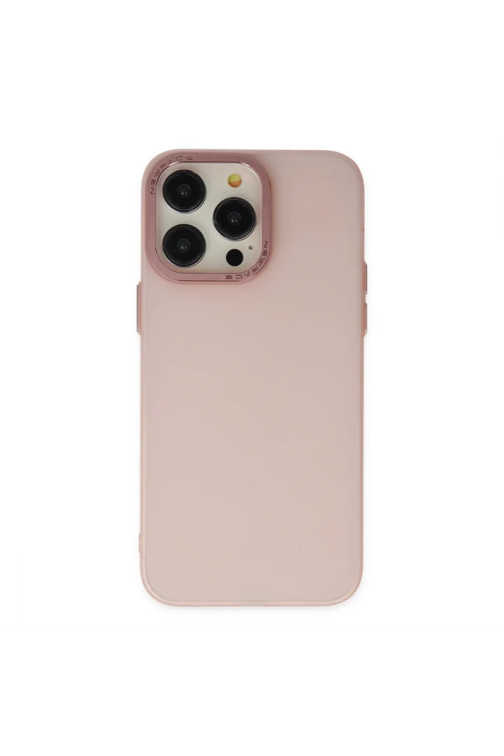 Apple İphone 14 Pro Kılıf Modos Metal Kapak - Pembe