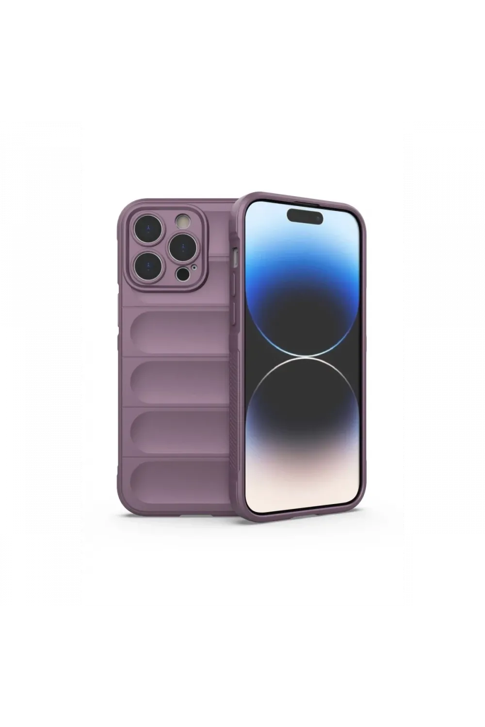 Apple iPhone 14 Pro Kılıf Optimum Silikon - Mor