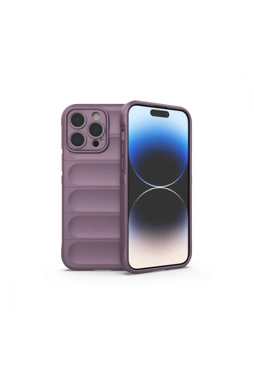 Apple İphone 14 Pro Kılıf Optimum Silikon - Mor