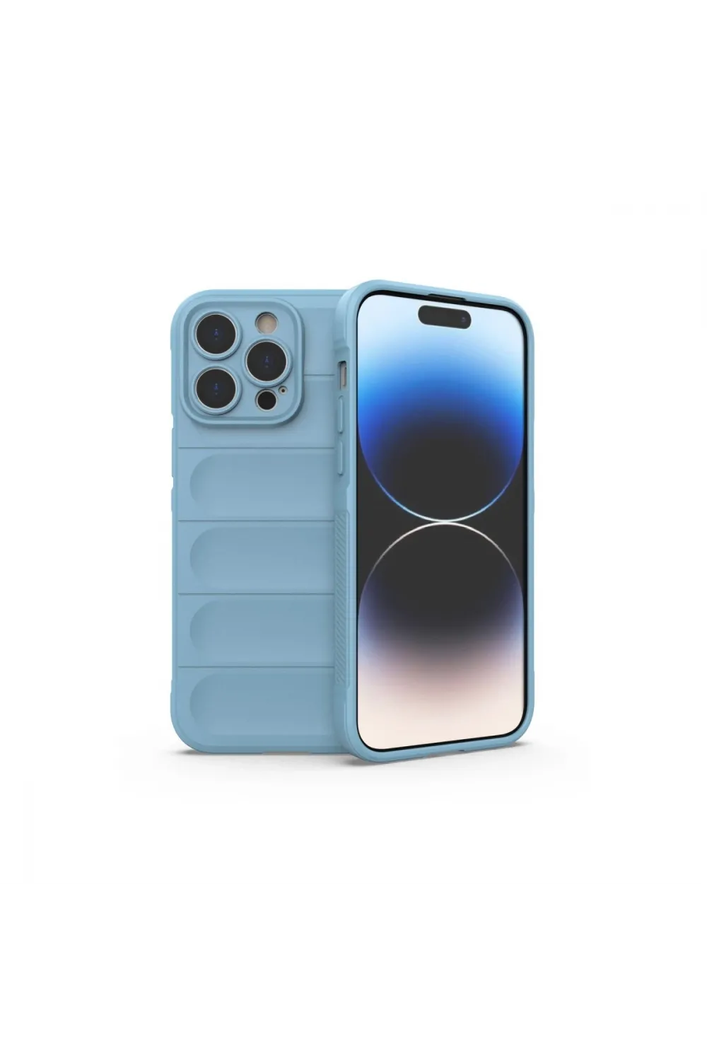 Apple İphone 14 Pro Kılıf Optimum Silikon - Sky Blue