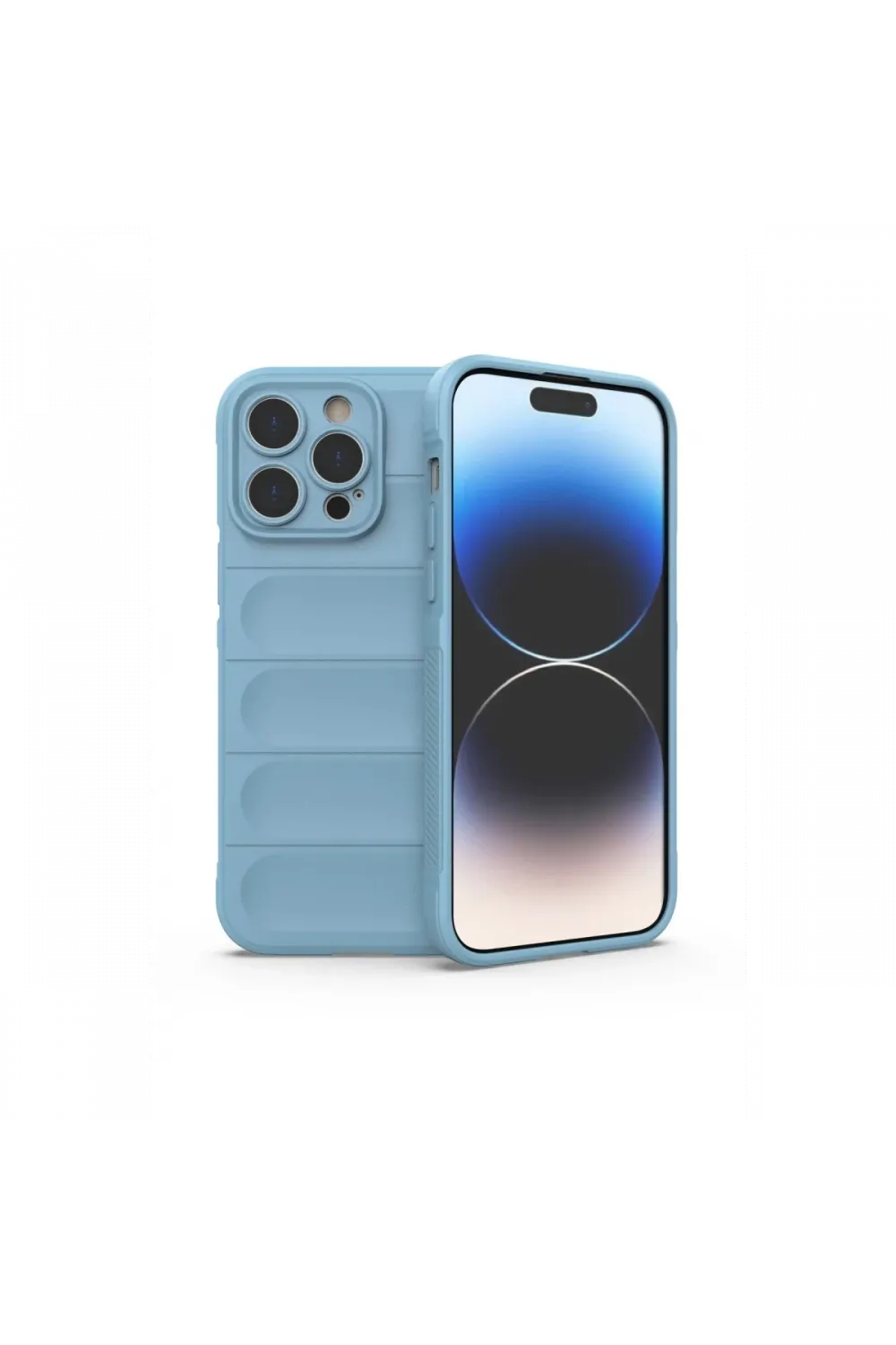 Apple iPhone 14 Pro Kılıf Optimum Silikon - Sky Blue