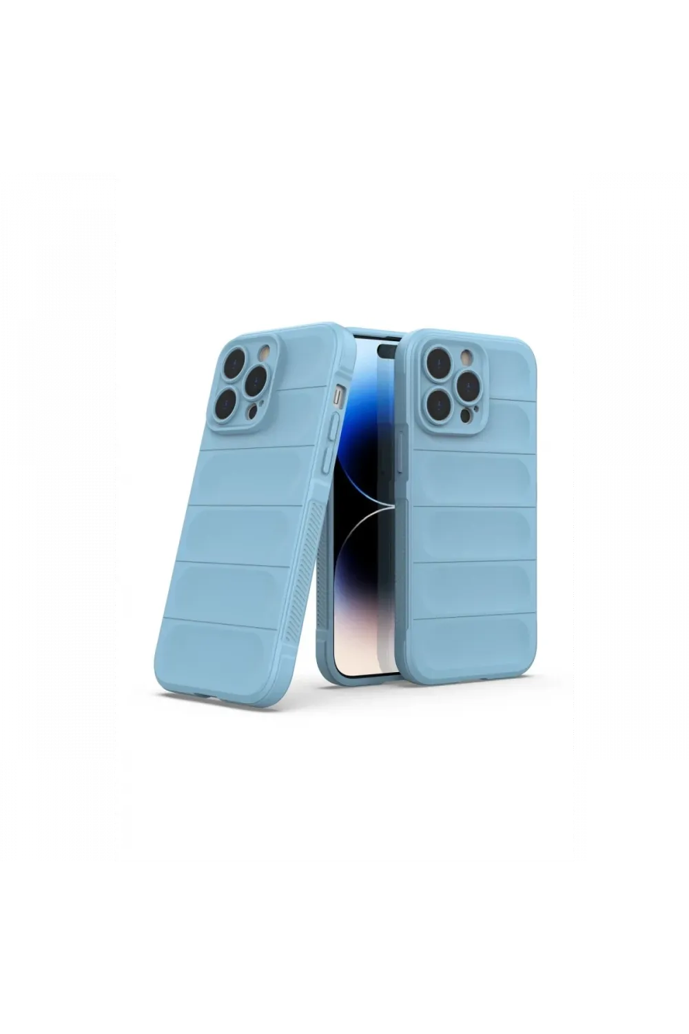 Apple iPhone 14 Pro Kılıf Optimum Silikon - Sky Blue