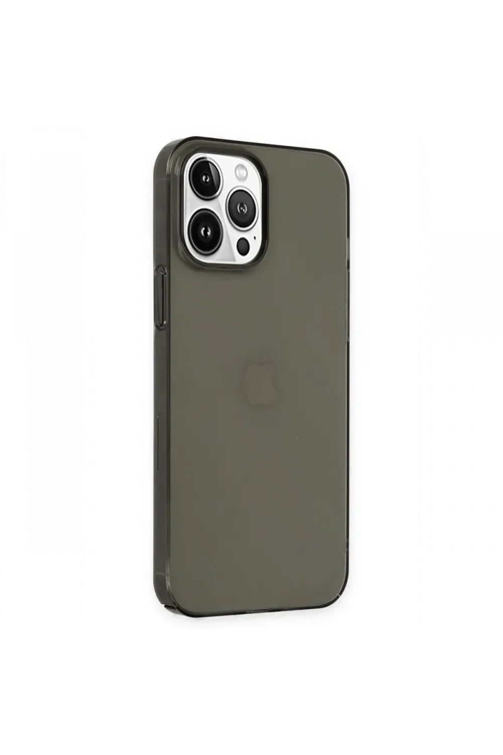 Apple iPhone 14 Pro Kılıf Pc Sert Şeffaf Kapak - Siyah