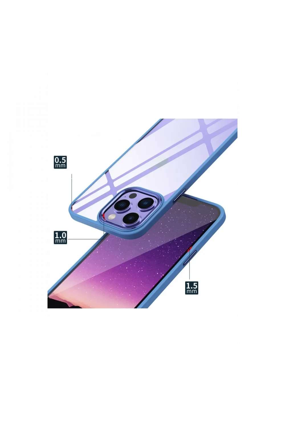 Apple iPhone 14 Pro Kılıf Power Silikon - Siyah