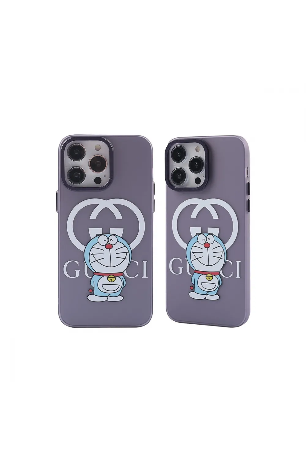 Apple İphone 14 Pro Kılıf Prada Desenli Kapak - Prada Mor - 3