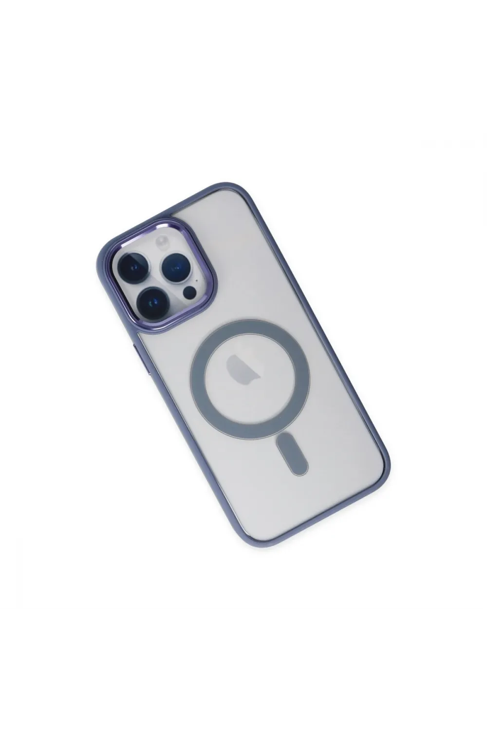 Apple İphone 14 Pro Kılıf Room Magneticsafe Silikon - Sierra Blue