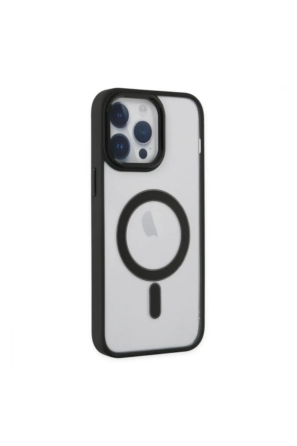 Apple İphone 14 Pro Kılıf Room Magneticsafe Silikon - Siyah