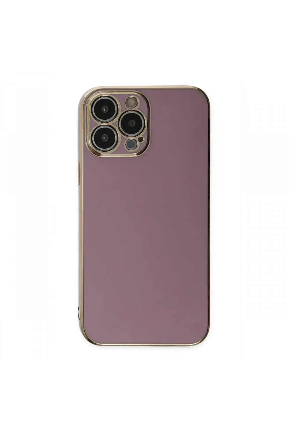 Apple iPhone 14 Pro Kılıf Volet Silikon - Mor