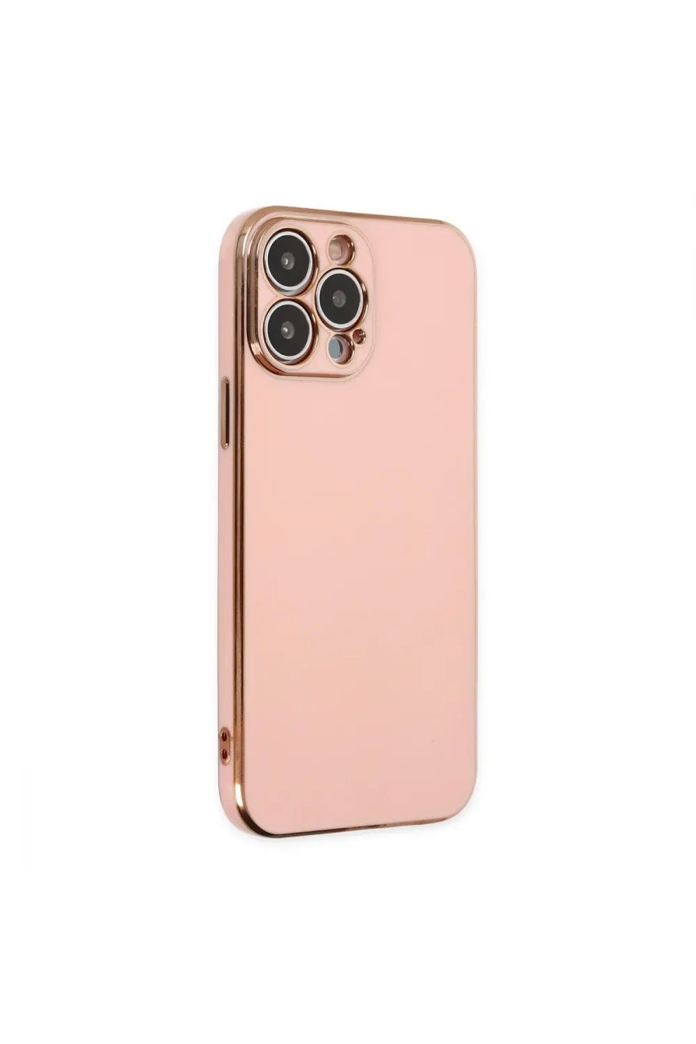 Apple İphone 14 Pro Kılıf Volet Silikon - Pembe