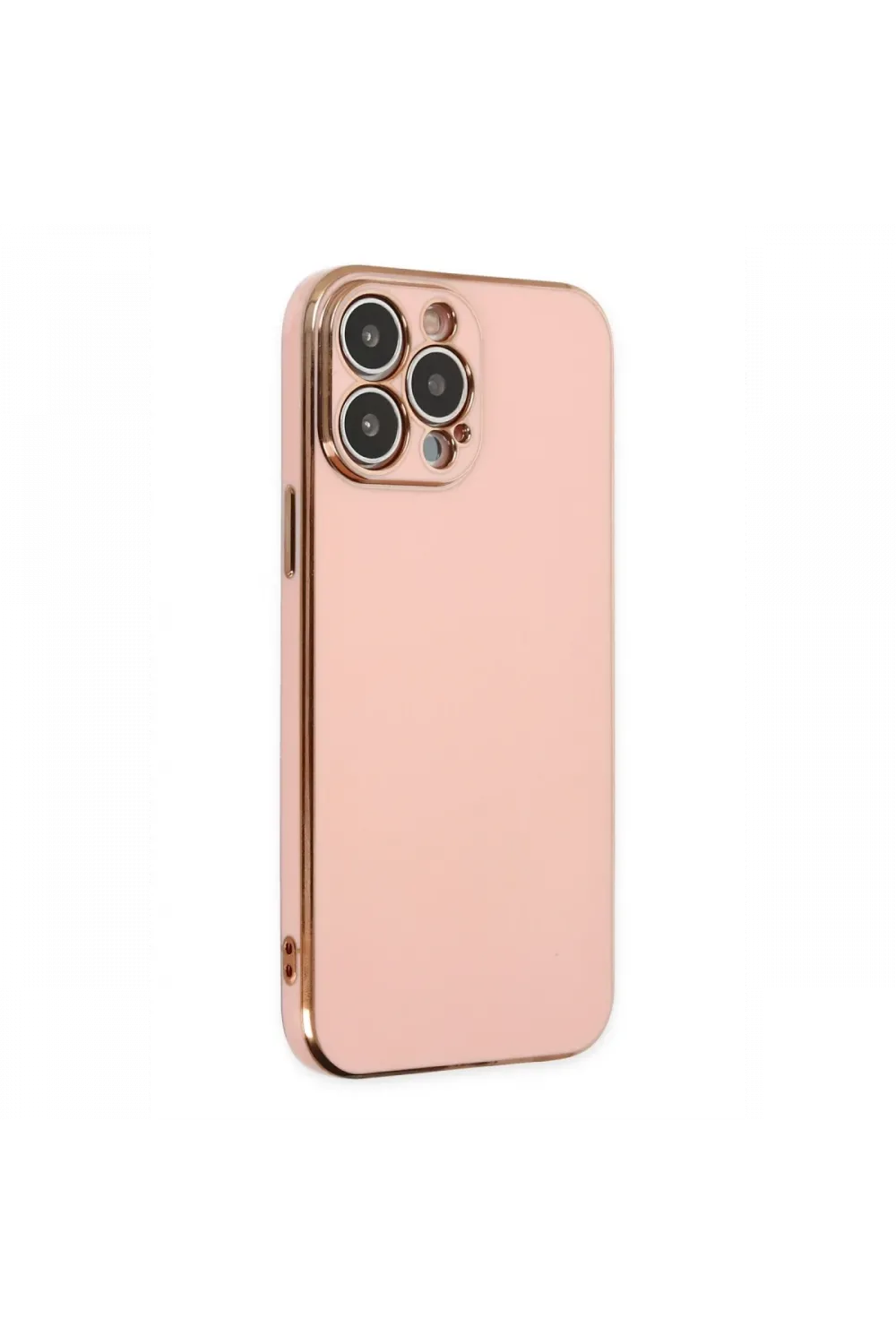 Apple iPhone 14 Pro Kılıf Volet Silikon - Pembe