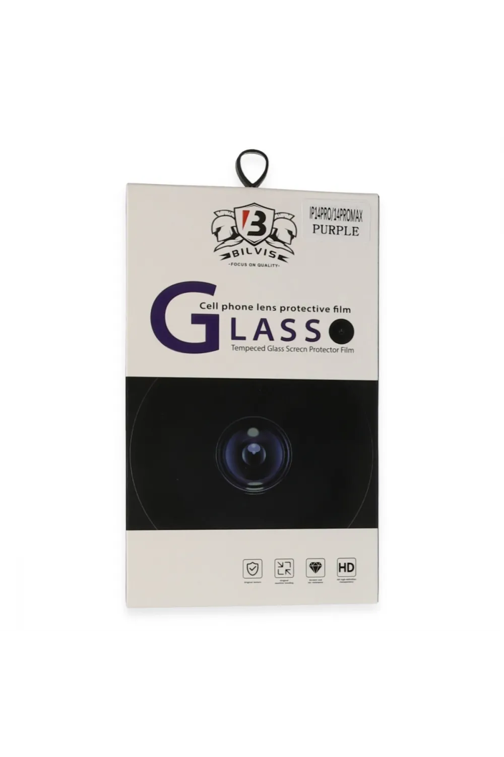 Apple İphone 14 Pro Max Bilvis Titan Kamera Lens - Derin Mor