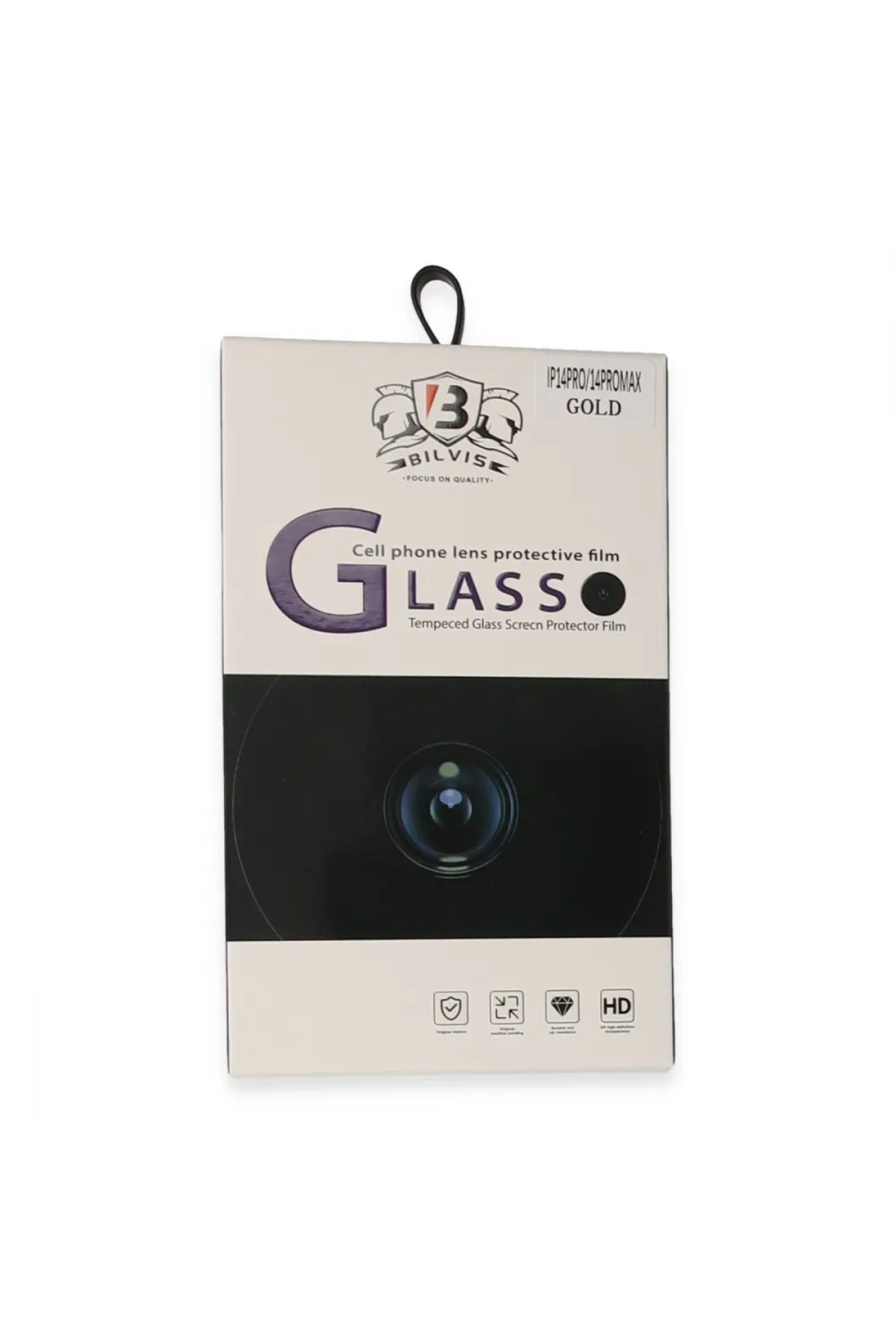 Apple İphone 14 Pro Max Bilvis Titan Kamera Lens - Gold
