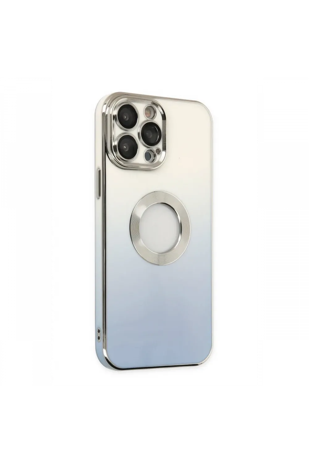 Apple iPhone 14 Pro Max Kılıf Best Silikon - Mavi