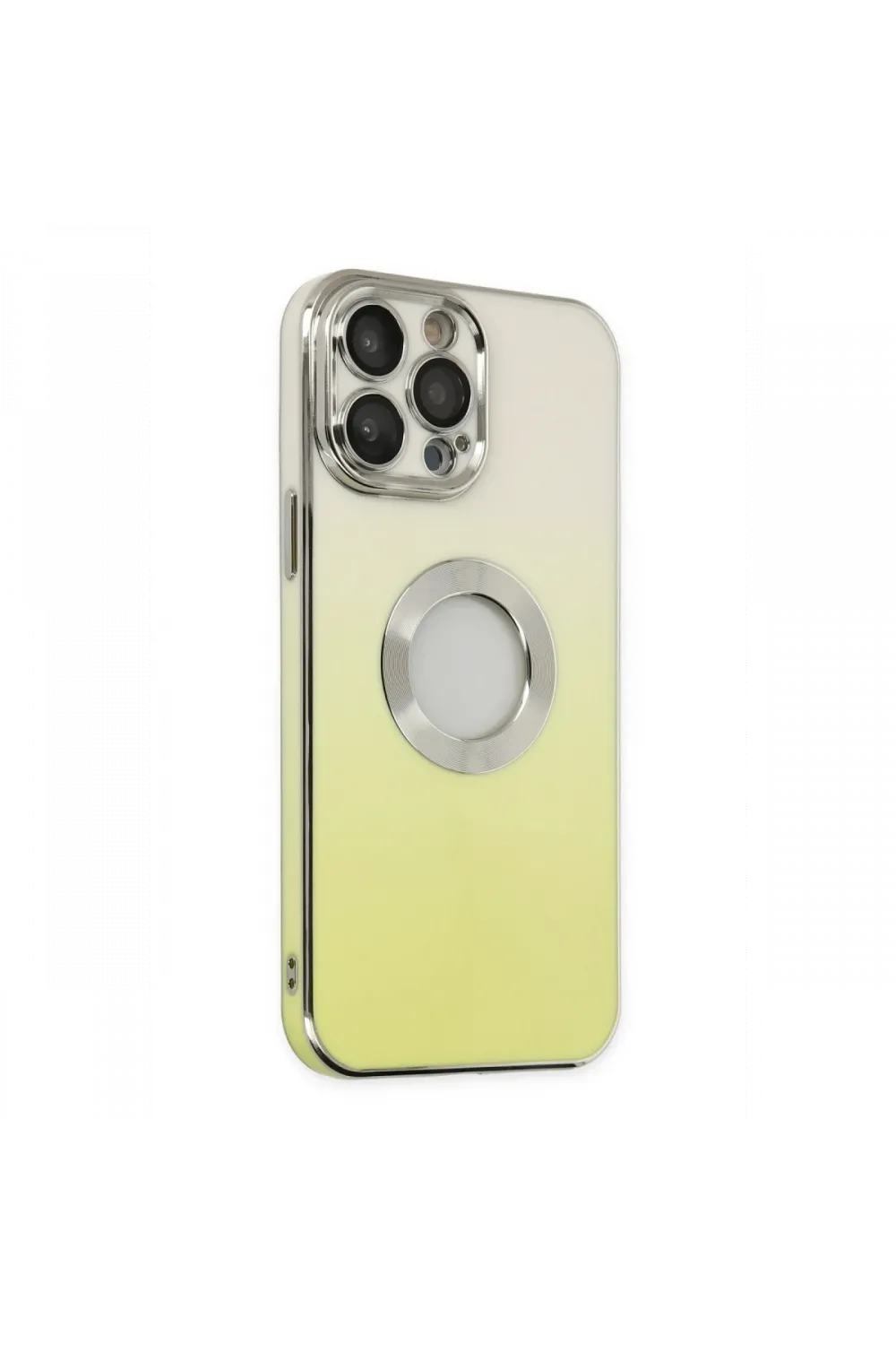 Apple iPhone 14 Pro Max Kılıf Best Silikon - Sarı