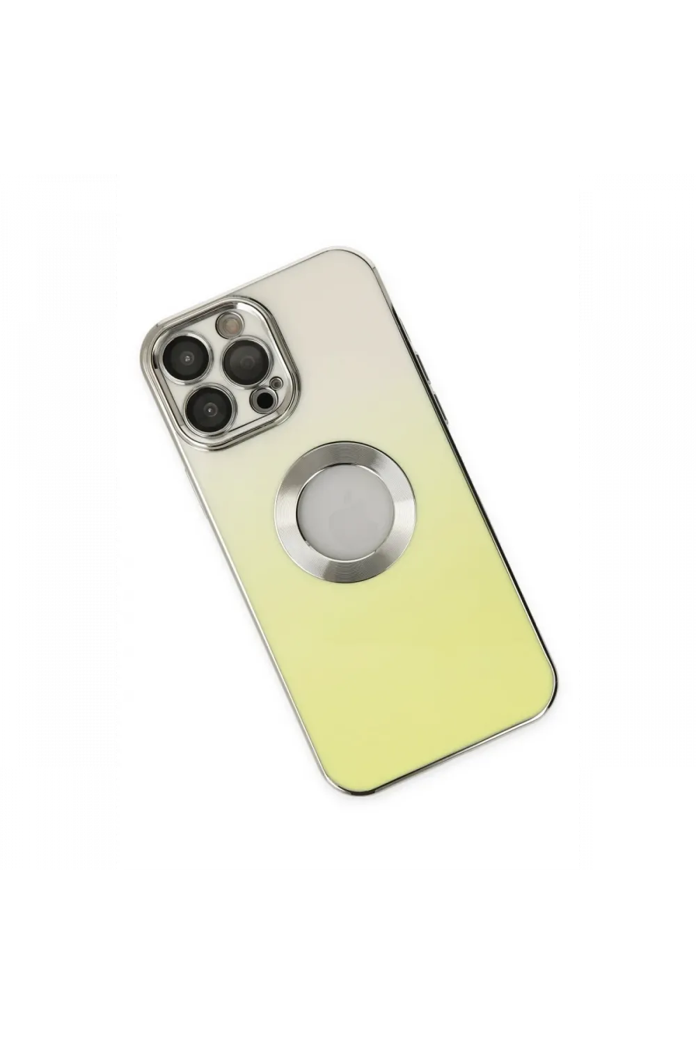 Apple iPhone 14 Pro Max Kılıf Best Silikon - Sarı