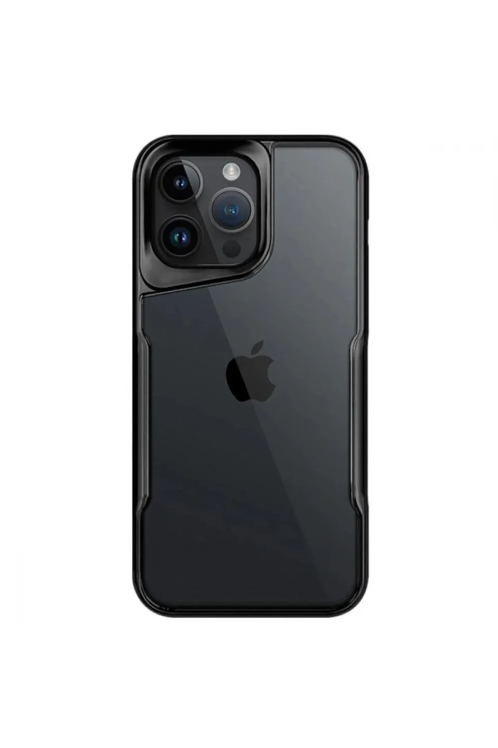 Apple İphone 14 Pro Max Kılıf Boyi Silikon Kapak - Siyah