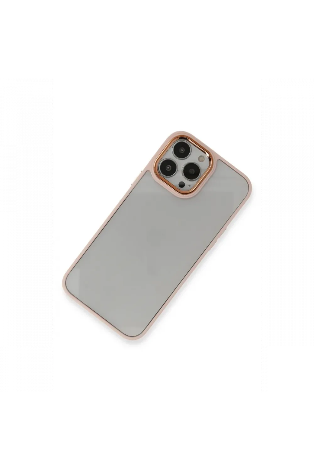 Apple iPhone 14 Pro Max Kılıf Dora Kapak - Pudra