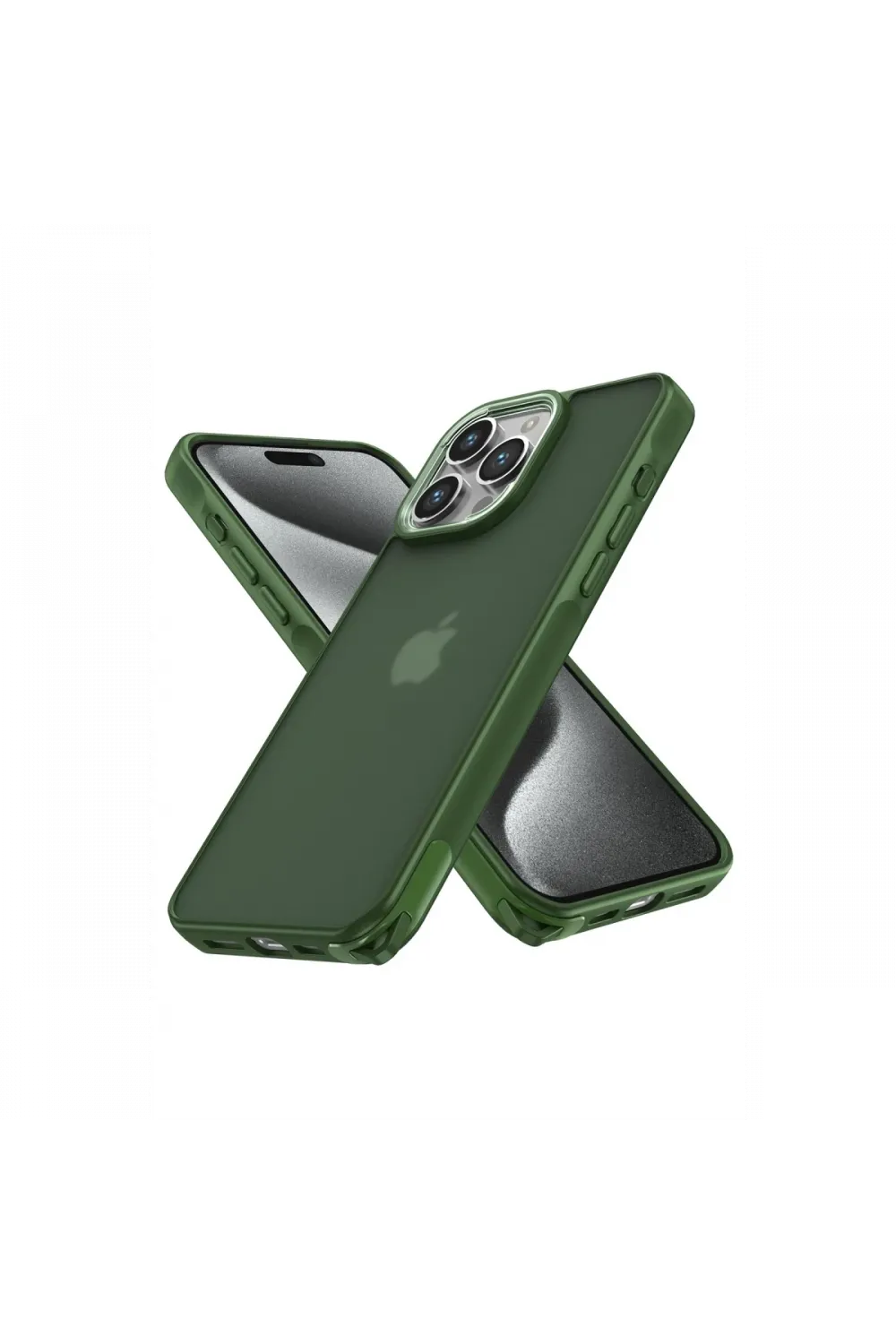 Apple iPhone 14 Pro Max Kılıf Elegant Kapak - Yeşil