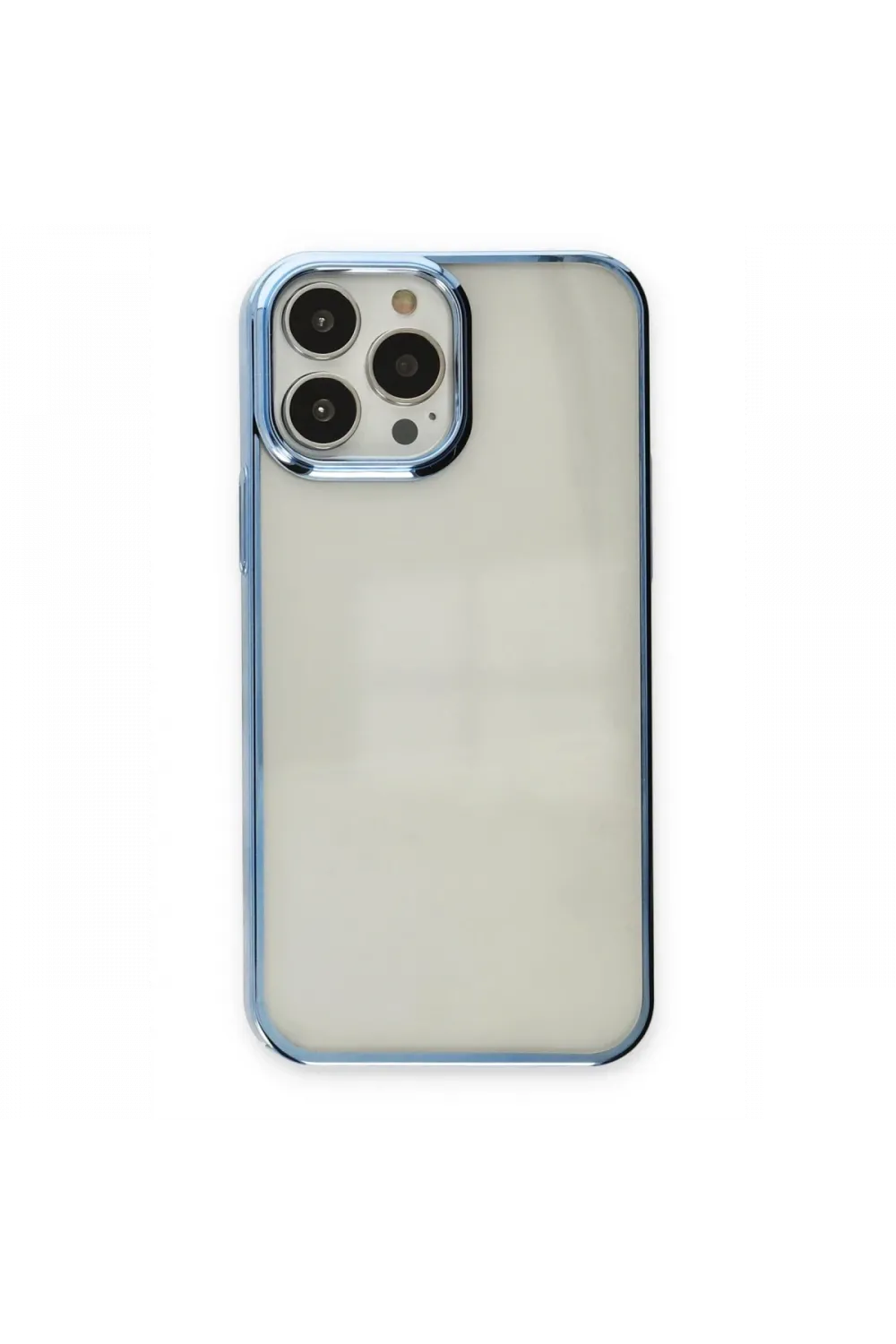 Apple iPhone 14 Pro Max Kılıf Element Silikon - Sky Blue