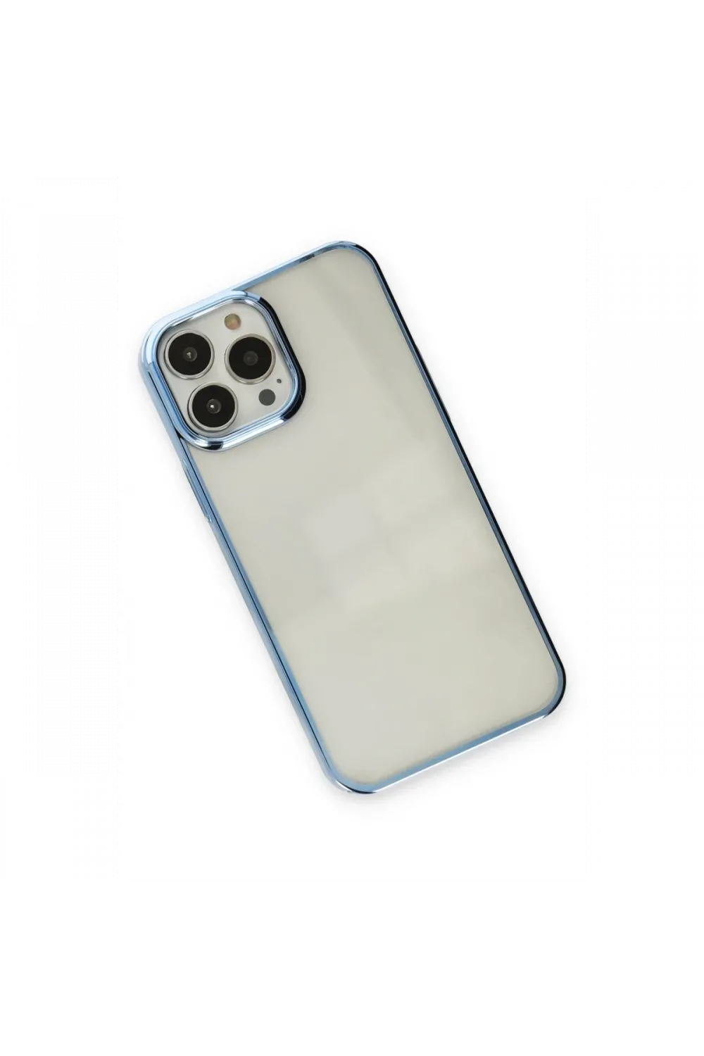 Apple iPhone 14 Pro Max Kılıf Element Silikon - Sky Blue