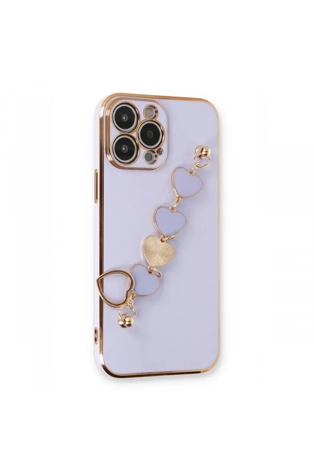 Apple iPhone 14 Pro Max Kılıf Esila Silikon - Lila