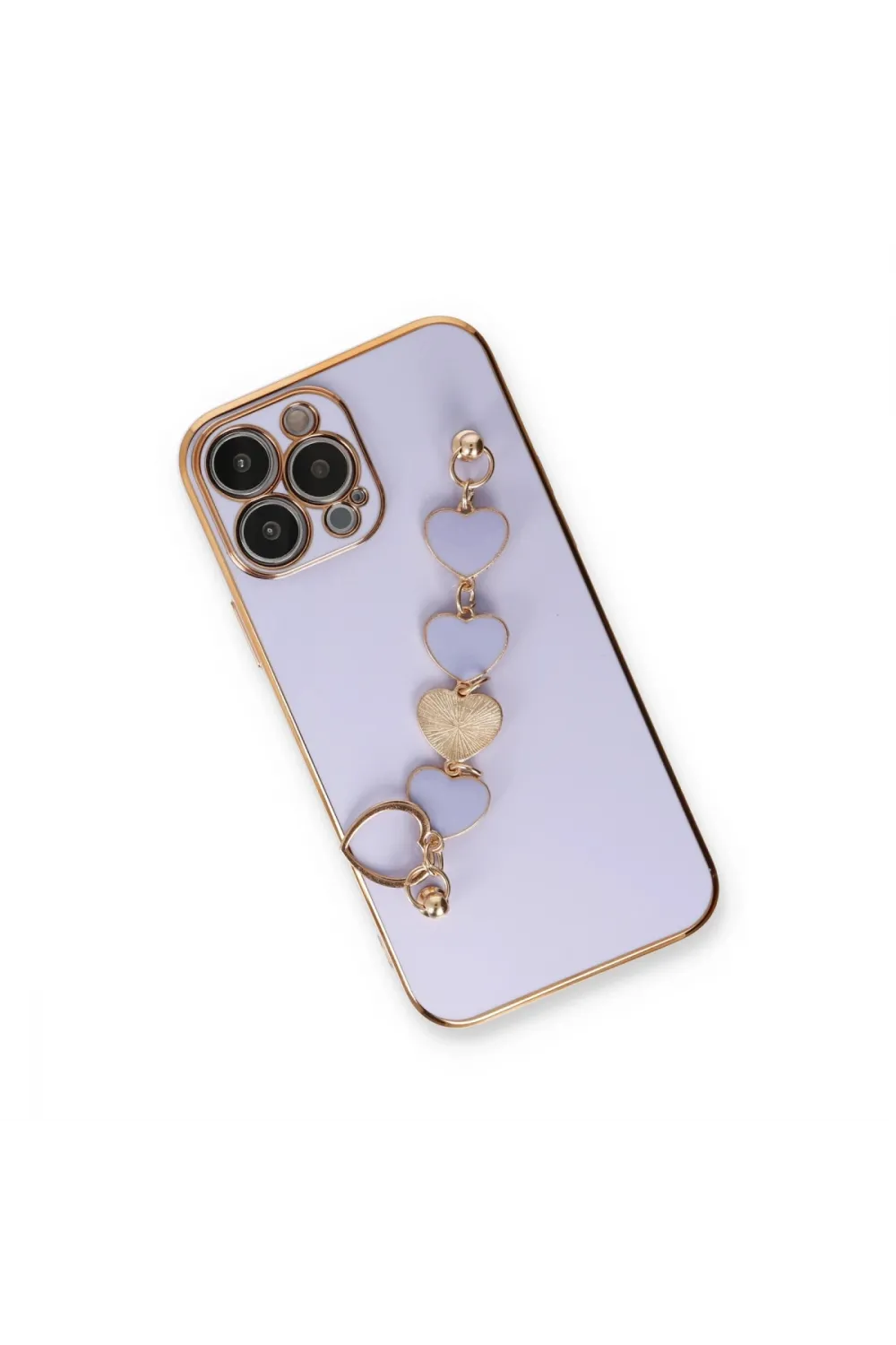 Apple İphone 14 Pro Max Kılıf Esila Silikon - Lila