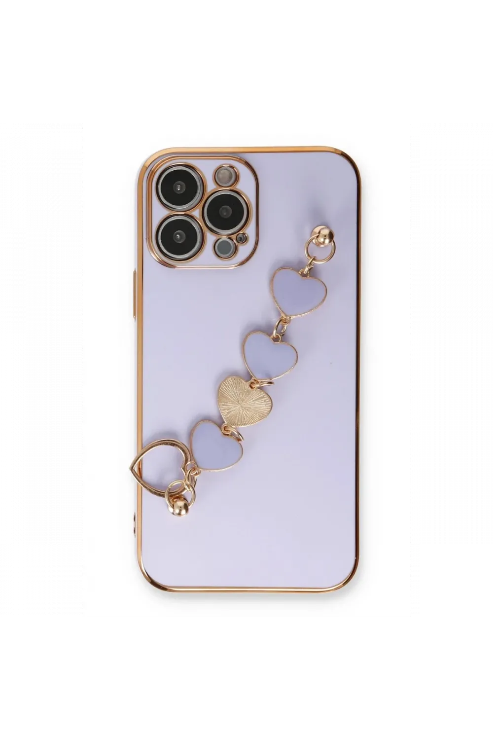 Apple iPhone 14 Pro Max Kılıf Esila Silikon - Lila