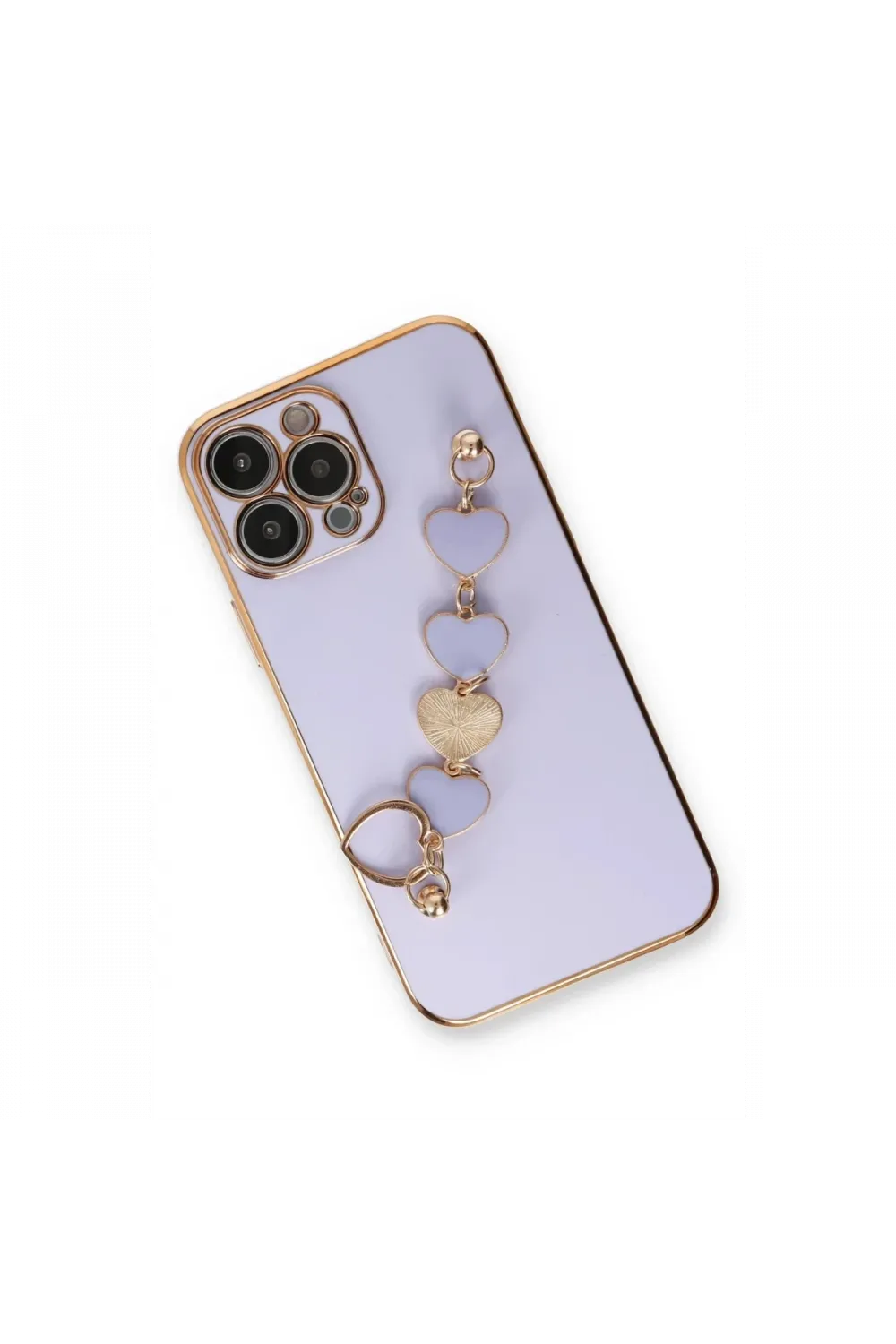 Apple iPhone 14 Pro Max Kılıf Esila Silikon - Lila