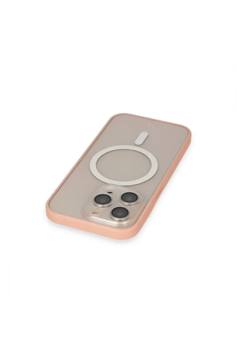 Apple İphone 14 Pro Max Kılıf Grand Magneticsafe Kapak - Pembe