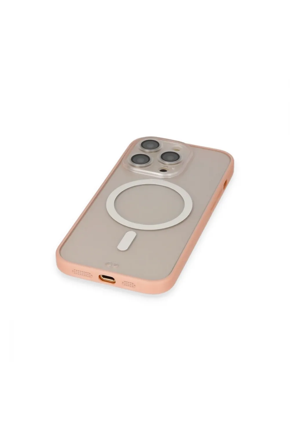 Apple İphone 14 Pro Max Kılıf Grand Magneticsafe Kapak - Pembe