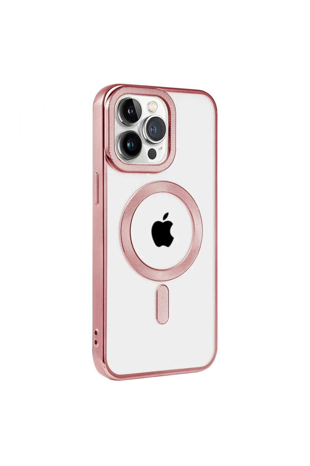 Apple iPhone 14 Pro Max Kılıf Kronos Magsafe Kapak - Rose Gold