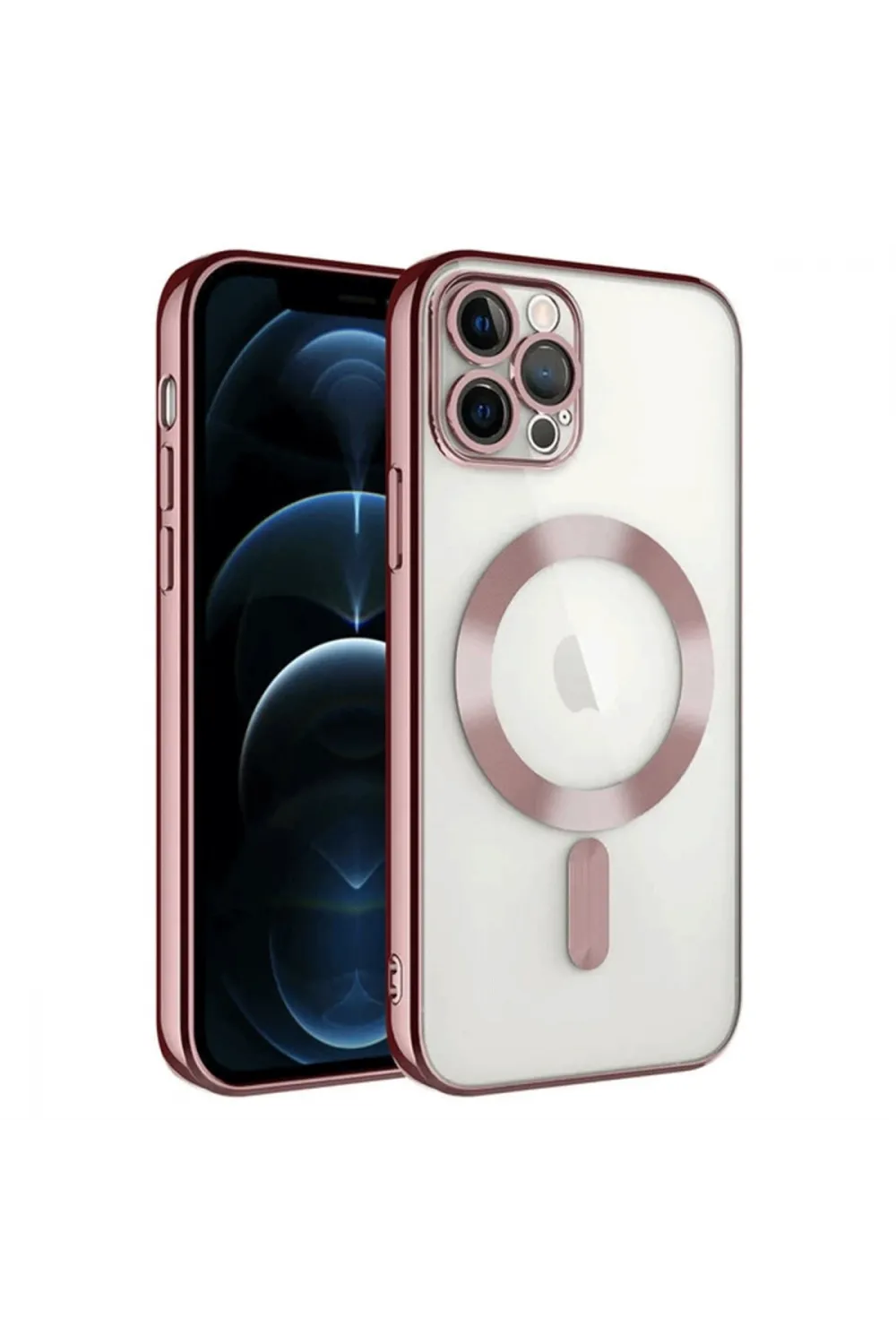 Apple İphone 14 Pro Max Kılıf Kross Magneticsafe Kapak - Rose