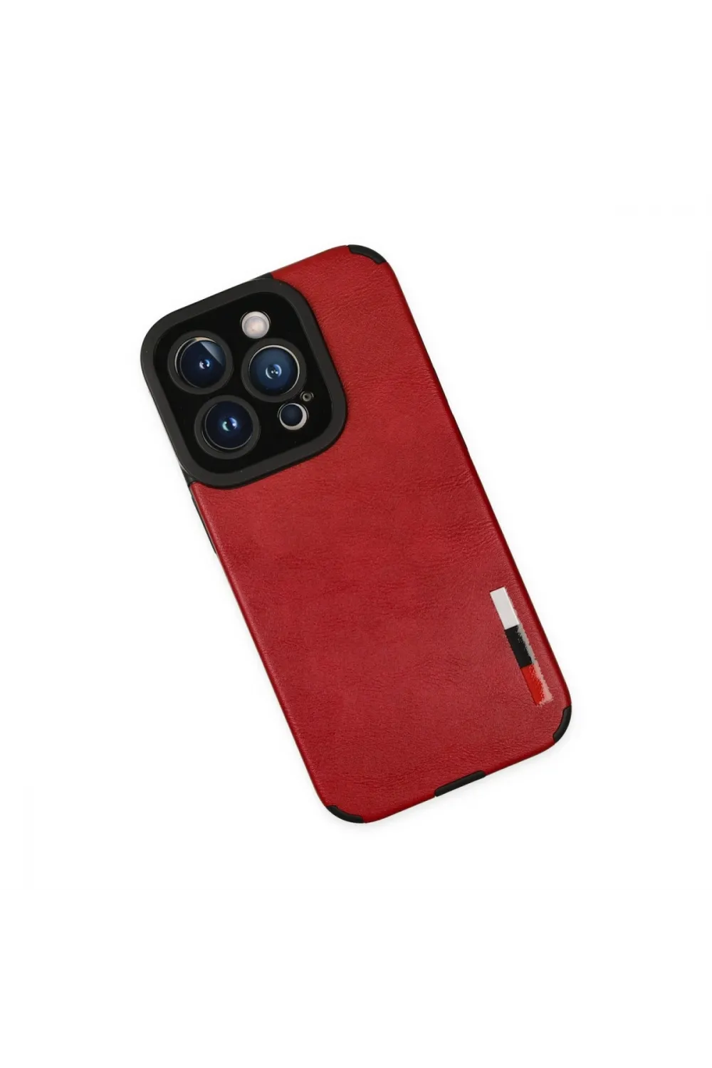 Apple İphone 14 Pro Max Kılıf Loop Deri Silikon - Kırmızı