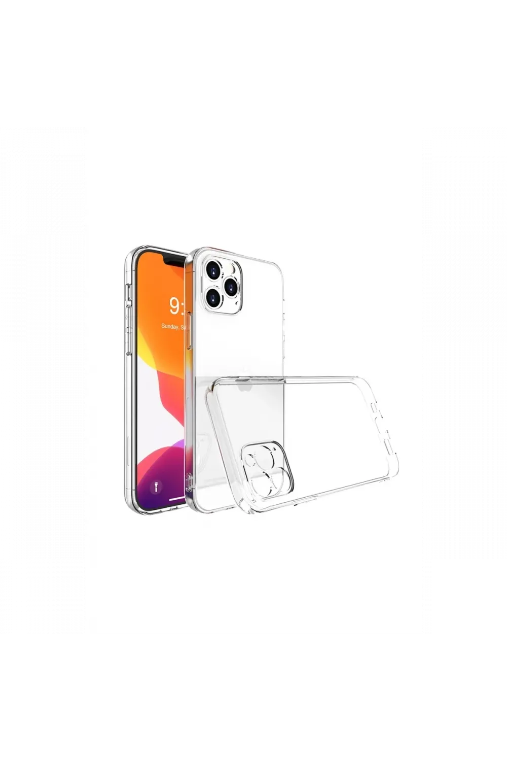 Apple iPhone 14 Pro Max Kılıf Lüx Şeffaf Silikon