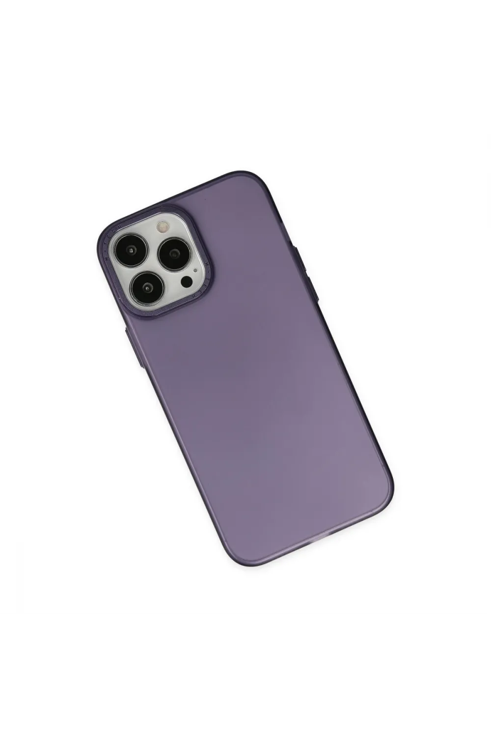 Apple İphone 14 Pro Max Kılıf Modos Metal Kapak - Mor