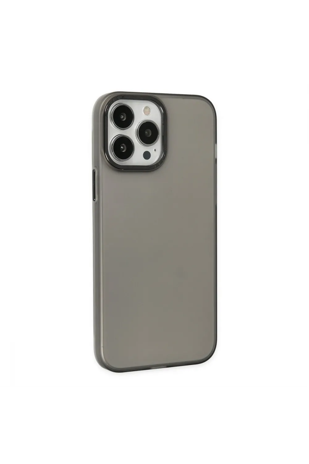 Apple İphone 14 Pro Max Kılıf Modos Metal Kapak - Siyah