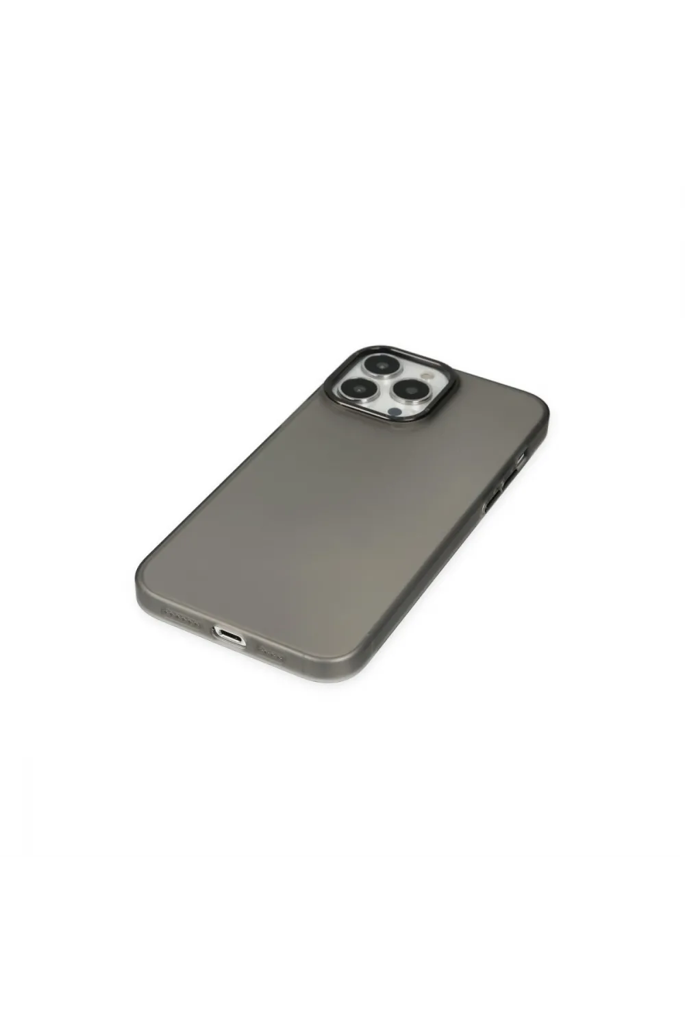Apple İphone 14 Pro Max Kılıf Modos Metal Kapak - Siyah