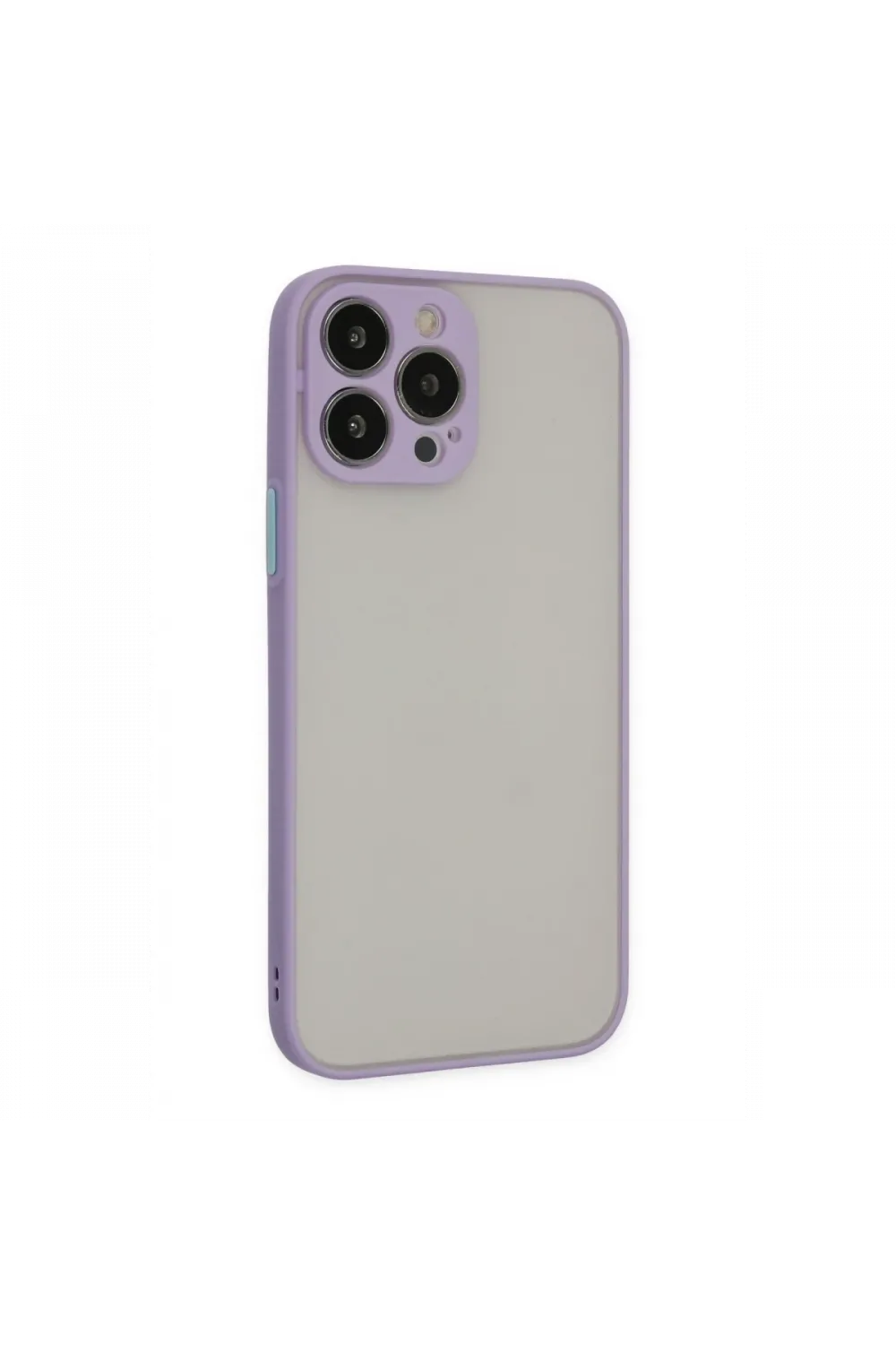 Apple iPhone 14 Pro Max Kılıf Montreal Silikon Kapak - Mor