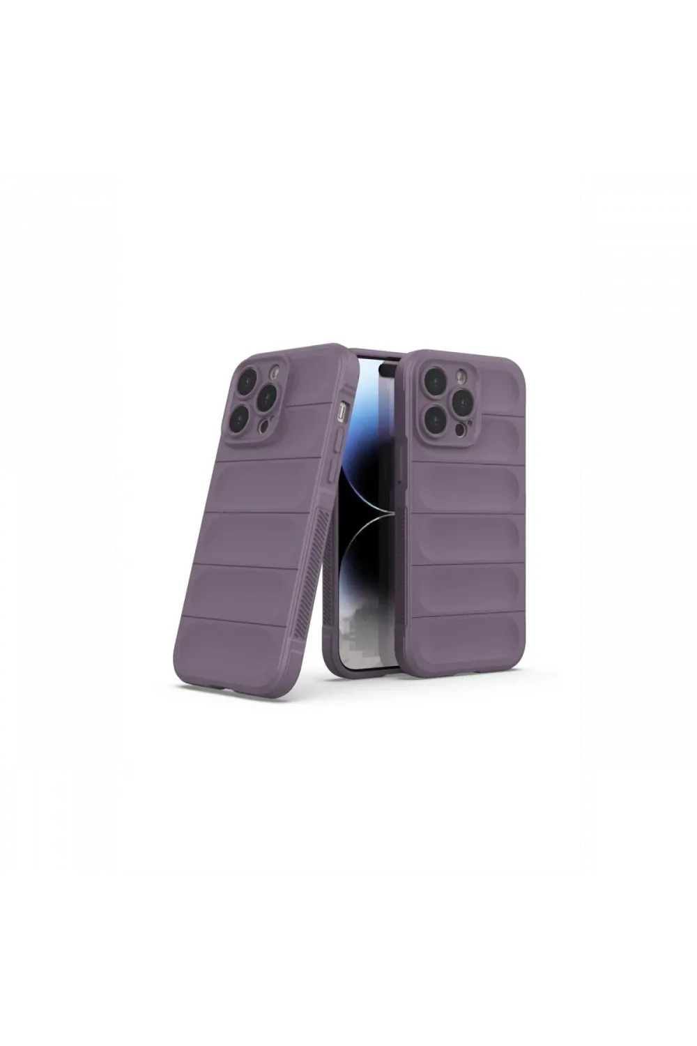 Apple iPhone 14 Pro Max Kılıf Optimum Silikon - Mor