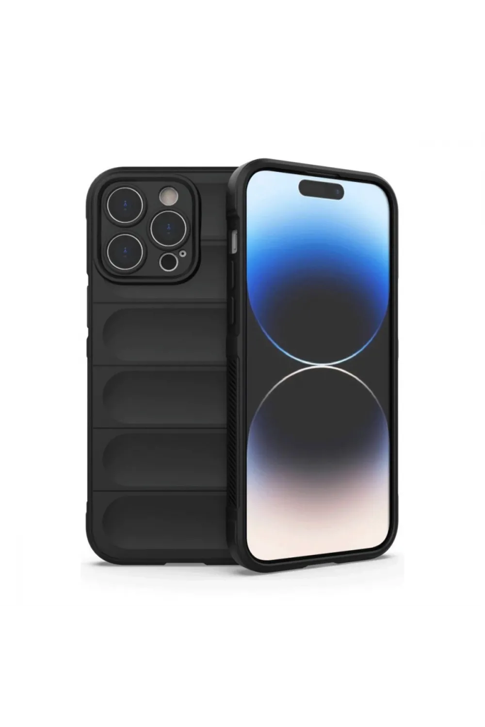 Apple İphone 14 Pro Max Kılıf Optimum Silikon - Siyah