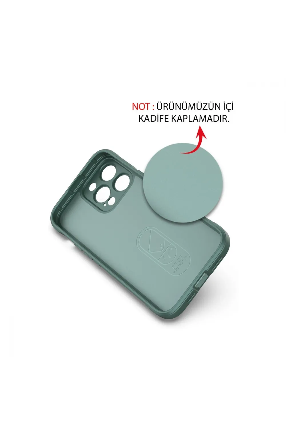 Apple İphone 14 Pro Max Kılıf Optimum Silikon - Siyah