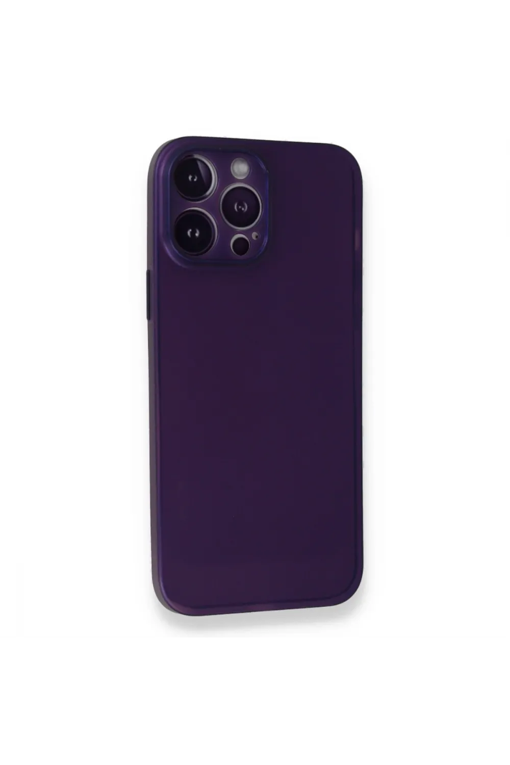 Apple İphone 14 Pro Max Kılıf Pp Ultra İnce Kapak - Mor