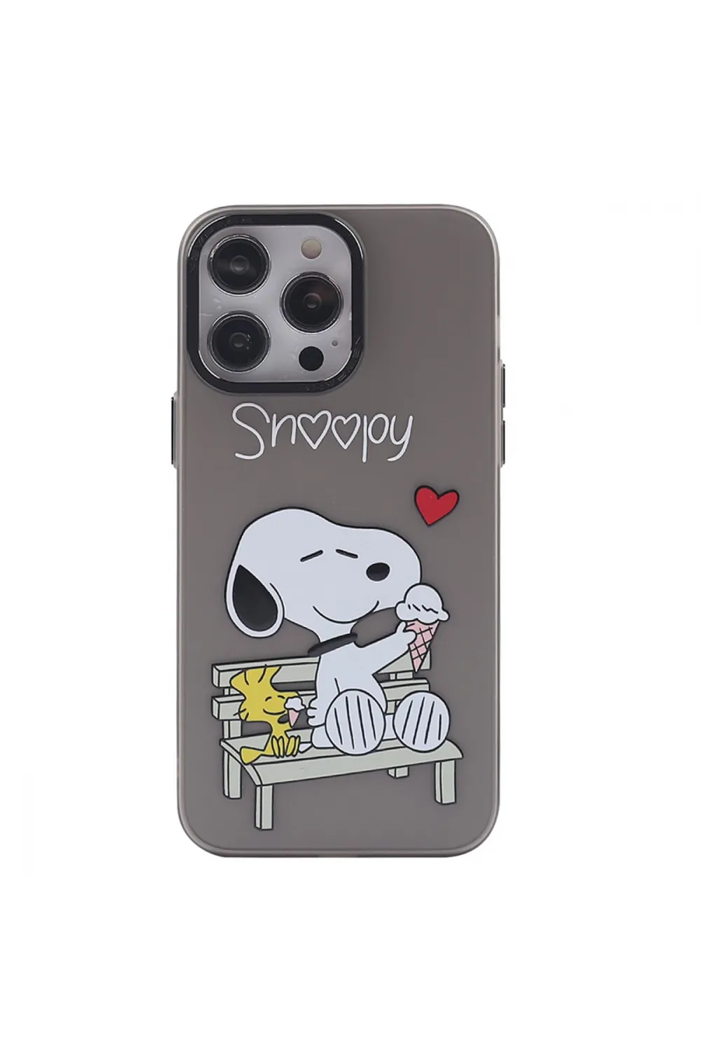 Apple İphone 14 Pro Max Kılıf Prada Desenli Kapak - Prada Siyah - 2