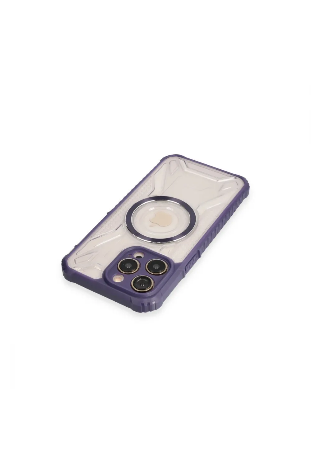 Apple İphone 14 Pro Max Kılıf Prag Magneticsafe Kapak - Derin Mor